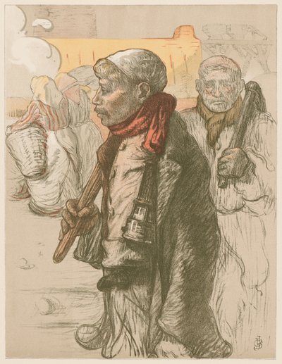 Nel Paese Nero, c. 1898 da Jules Gustave Besson