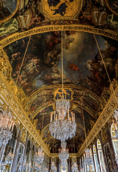 Sala degli Specchi, Palazzo di Versailles (foto) da Jules Hardouin Mansart