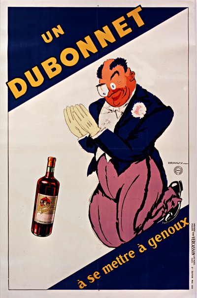 Un Dubonnet da inginocchiarsi, 1932 da Jules Isnard Dransy