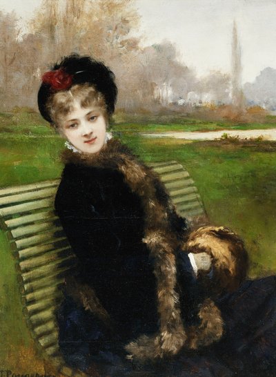 La panchina del parco da Jules James Rougeron