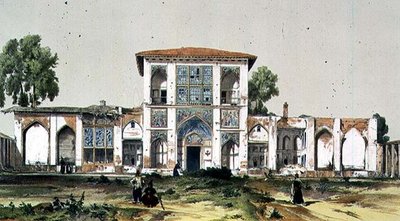 Il Palazzo Storico di Asterabad, Persia, tavola 84 da 