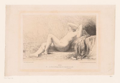 Donna nuda sdraiata da Jules Joseph Lefebvre