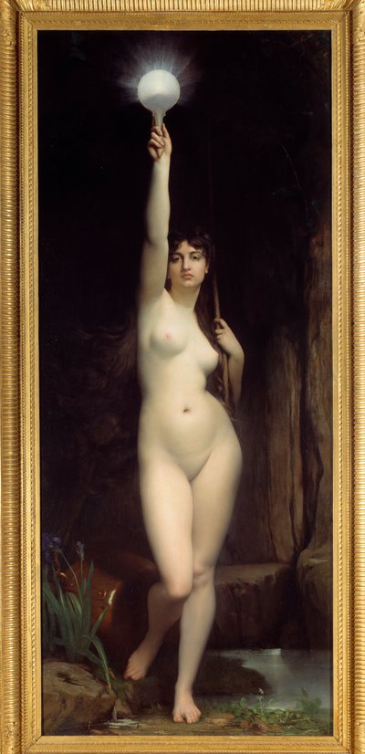 La verità. Personificazione della verità da Jules Joseph Lefebvre