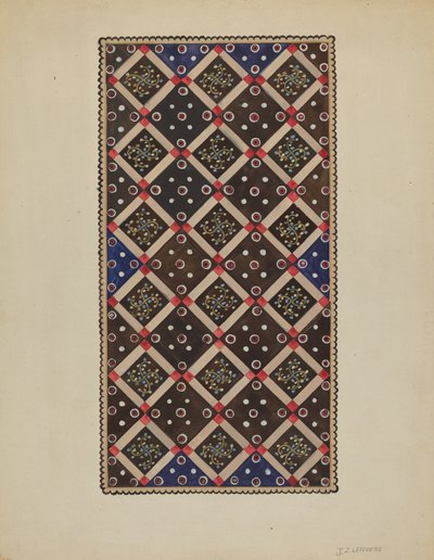 Tappeto di Bottoni da Jules Lefevere