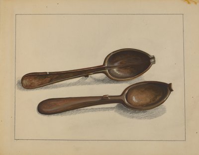 Stampo per cucchiaio, c. 1936 da Jules Lefevere