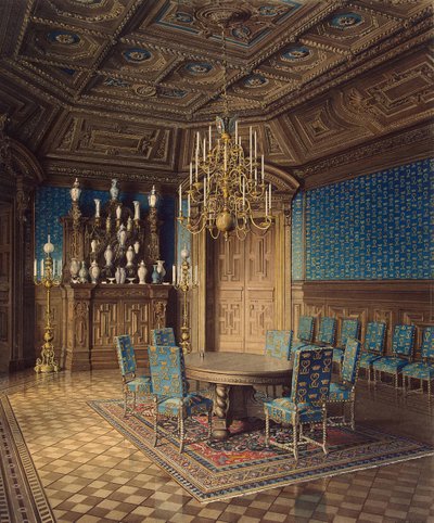 Il Palazzo Stroganov a San Pietroburgo. Sala da pranzo da Jules Mayblum