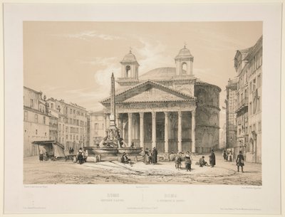 Roma, Pantheon di da Jules Monthelier
