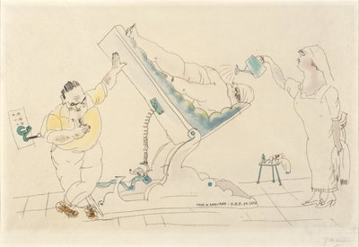 Salone di bellezza... "risparmiando" da Jules Pascin