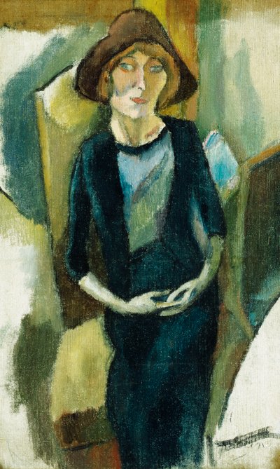 Hermin in blu, 1916 da Jules Pascin
