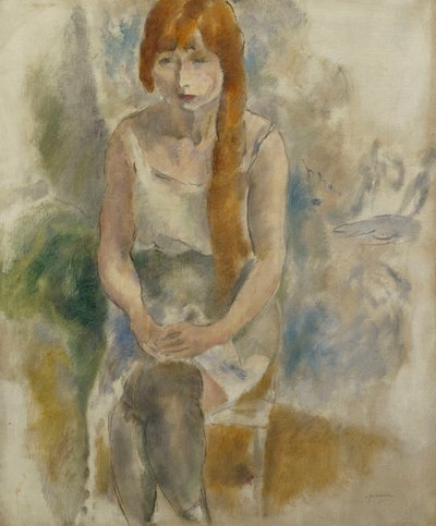 Modello seduto; Modele Assis da Jules Pascin