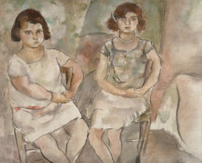 Rosette e Nana, 1925 da Jules Pascin