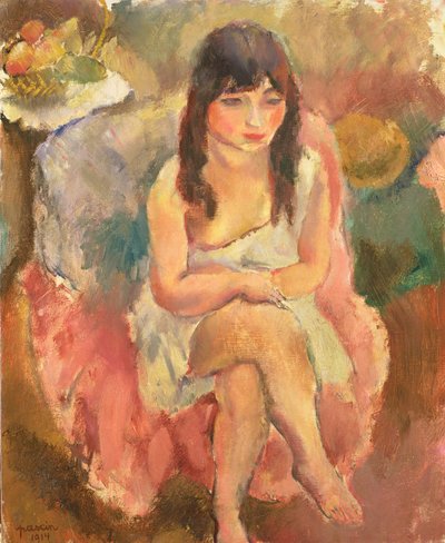 Figura Seduta da Jules Pascin