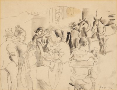 Scena di strada, New York da Jules Pascin