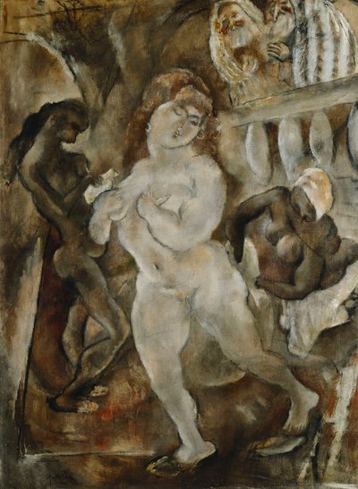 Susanna e i vecchioni, c.1921 da Jules Pascin
