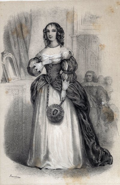 Ritratto di Anne Marie de Gonzague de Cleves, Principessa Palatina da Jules and Raunheim Hermann David