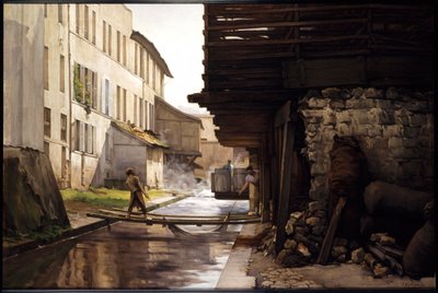 Conceria sulla Bièvre, ca. 1892 da Jules Richomme