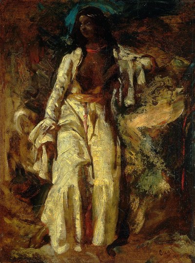 Donna nubiana da Jules Robert Auguste