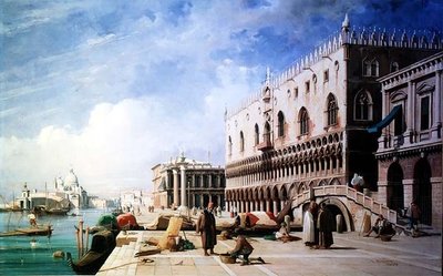 La riva, Venezia da Jules Romain Joyant