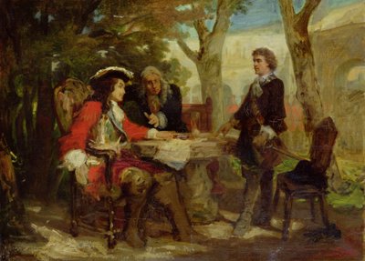 Incontro tra Jean Cavalier e Claude Louis Hector, Duca di Villars da Jules Salles Wagner