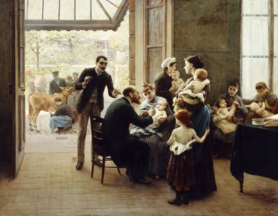 Omaggio a Louis Pasteur da Jules Scalbert