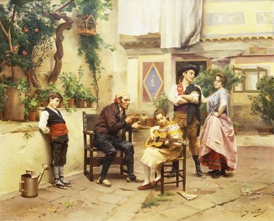 La Lezione di Chitarra da Jules Worms