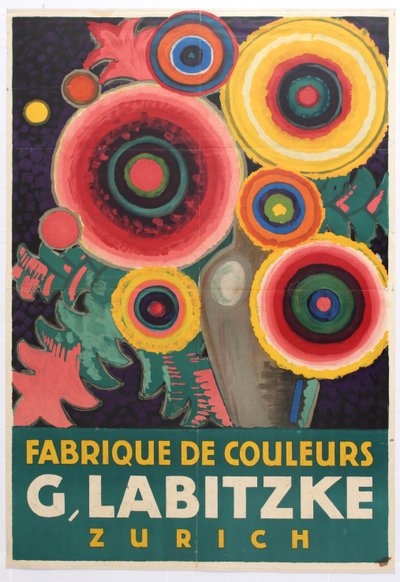 Labitzke Colour Paints Zurigo, 1916 da Jules de Praetere