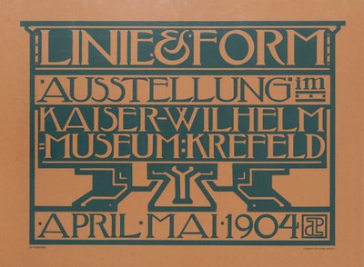 Mostra Linie & Form da Jules de Praetere