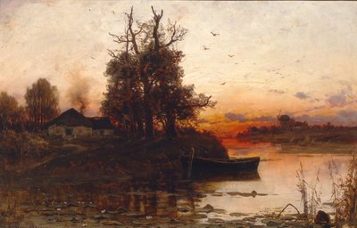 Silenzio serale, 1894 da Juli Julievich Klever