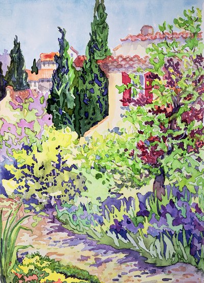 Giardino a Vaison da Julia Gibson