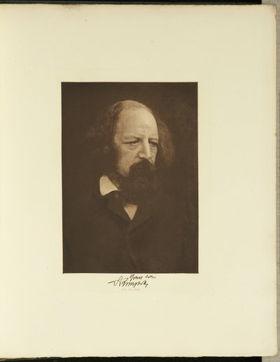 Alfred, Lord Tennyson, 1866 da Julia Margaret Cameron