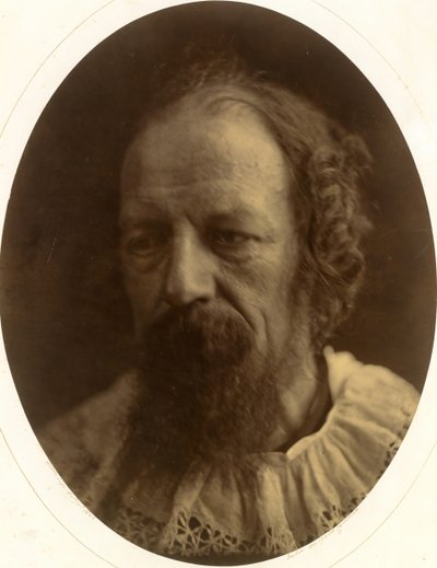 Alfred, Lord Tennyson, 4 luglio 1866 da Julia Margaret Cameron