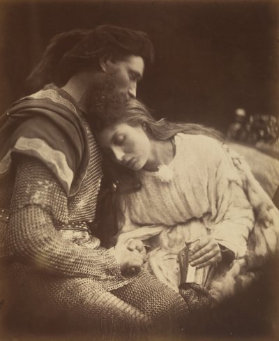 Idilli del re e altre poesie di Alfred Tennyson, 1874 da Julia Margaret Cameron