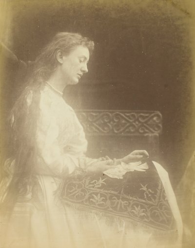Elaine, ca. 1874 da Julia Margaret Cameron