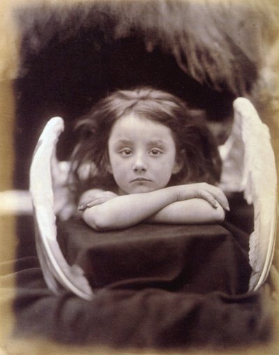 Aspetto (Rachel Gurney come un angelo) da Julia Margaret Cameron