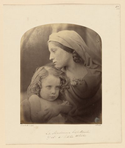 La Madonna Aspettante/Ancora per poco da Julia Margaret Cameron