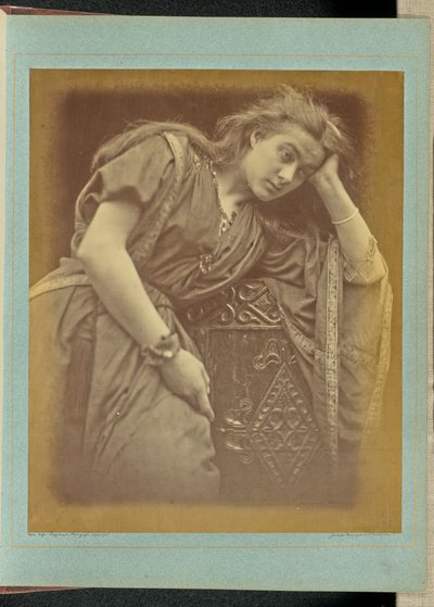 "Mariana - Ha detto che sono spaventoso e che vorrei essere morto". da Julia Margaret Cameron