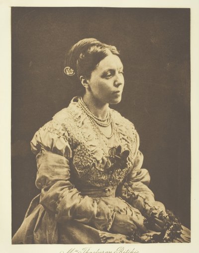 Mrs. Thackeray Ritchie da Julia Margaret Cameron