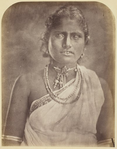 Donna singalese da Julia Margaret Cameron