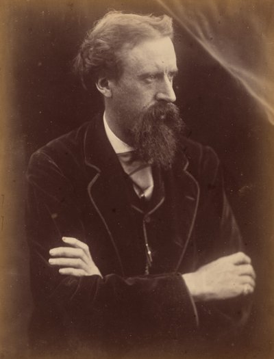 Sir Leslie Stephen, c. 1872 (foto) da Julia Margaret Cameron
