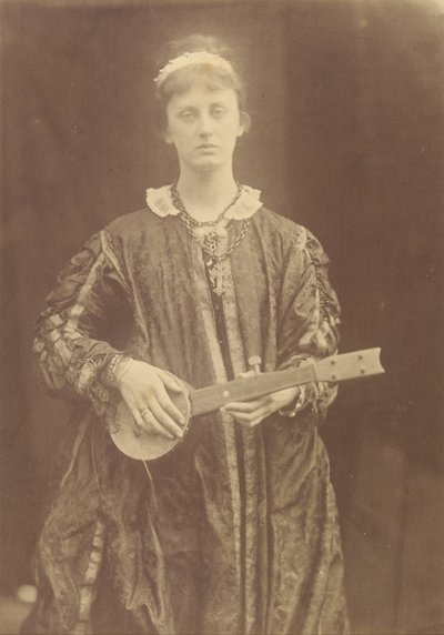 Lacrime dalla profondità di una disperazione divina sorgono nel cuore e si raccolgono negli occhi da Julia Margaret Cameron