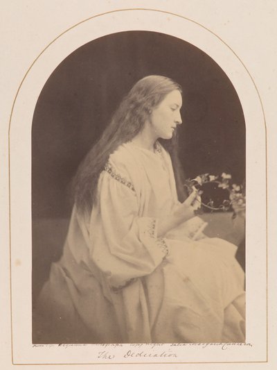 La dedica [Hattie Campbell] da Julia Margaret Cameron