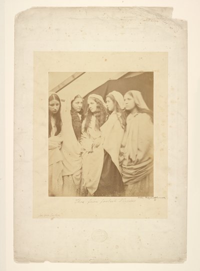 Le cinque vergini stolte da Julia Margaret Cameron