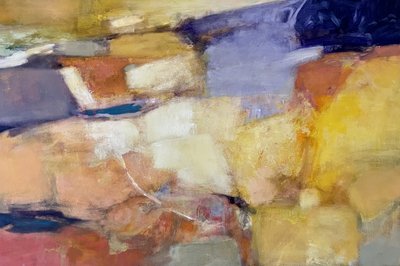 Campi astratti dai colori vivaci da Julia Purinton