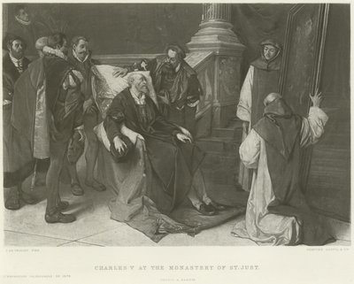 Carlo V al Monastero di San Giusto da Juliaan de Vriendt