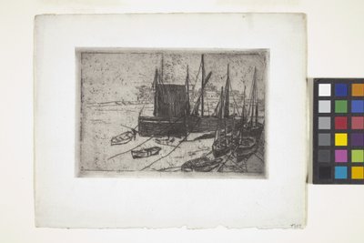 Barche a Port Erin - Isola di Man da Julian Alden Weir