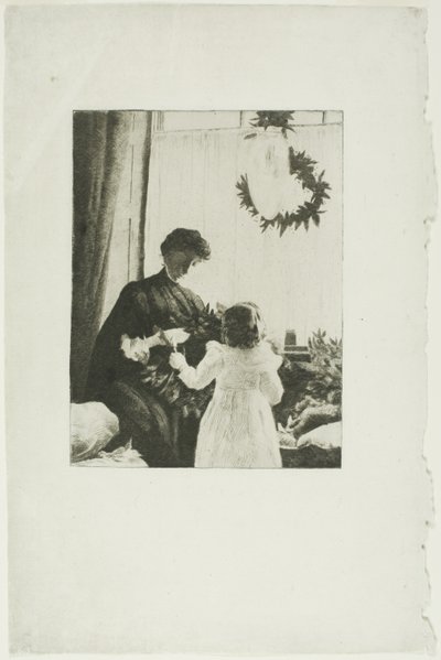 Verdi di Natale da Julian Alden Weir