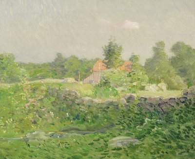 Paesaggio e fattoria da Julian Alden Weir