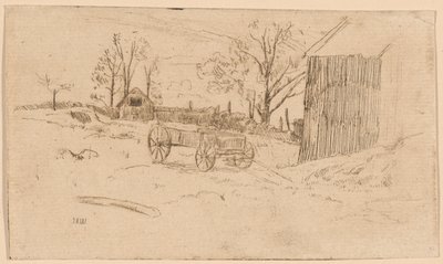 Fienile di Roscoe da Julian Alden Weir