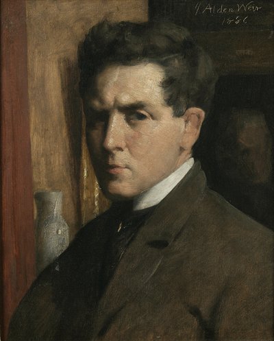 Autoritratto da Julian Alden Weir