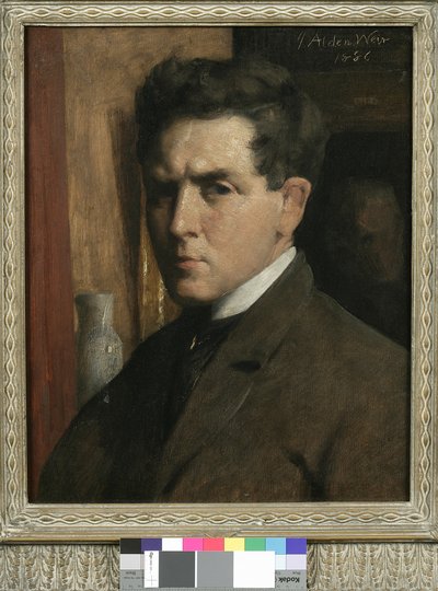 Autoritratto, 1886 da Julian Alden Weir